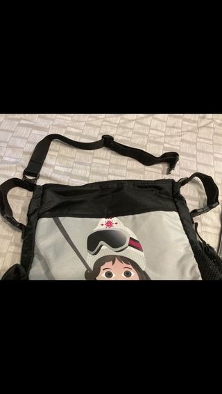 Mochila bandolera + cambiador