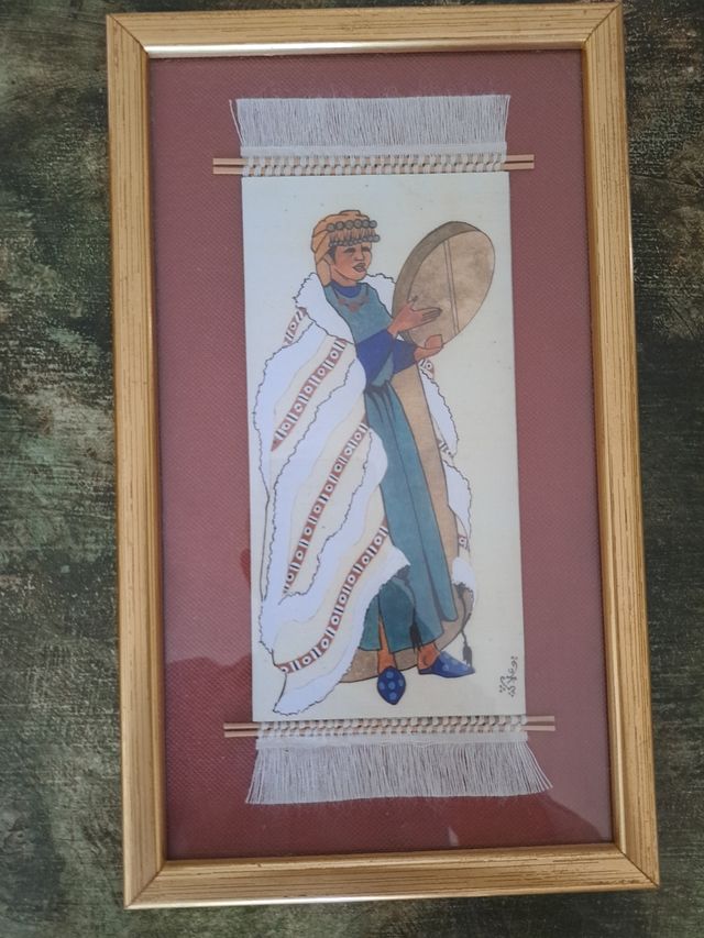 piatti (2) Contadini marocchini (17×28 cm)