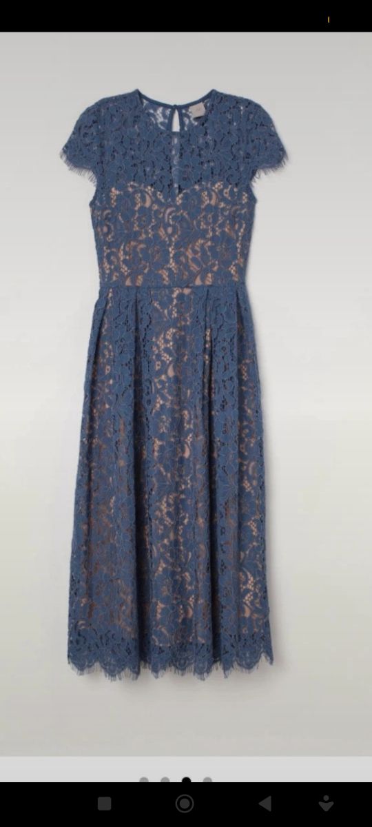 abito romantico da cerimonia in pizzo