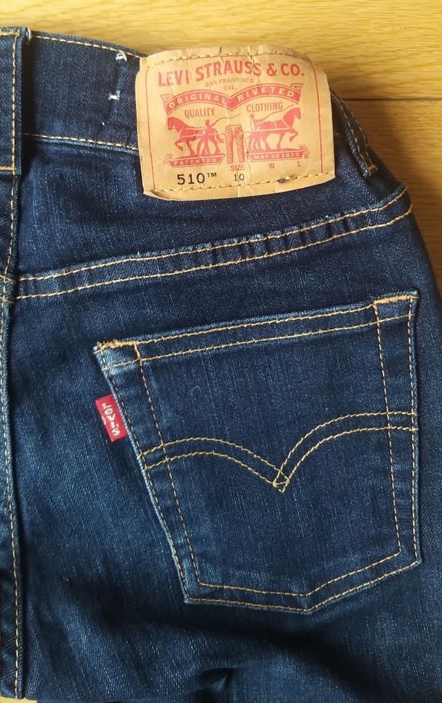 Vaquero Levi's 510 Skinny niño/niña talla 10.