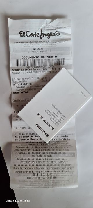 SAMSUNG GALAXY WATCH 4