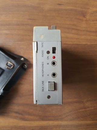 radio cassette antiguo