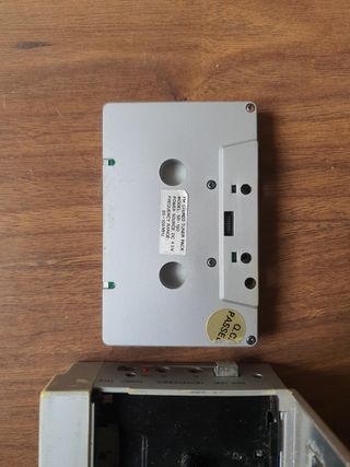 radio cassette antiguo