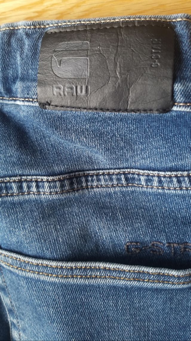 Vaquero niño/niña G-Star Skinny, marino, talla 12.