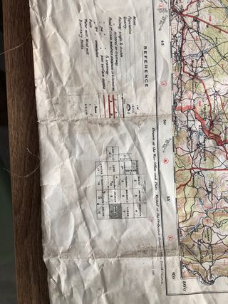 Mapa primera Guerra mundial. Mapa de trincheras.