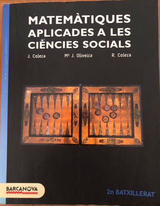 2-batxillerat matemáticas