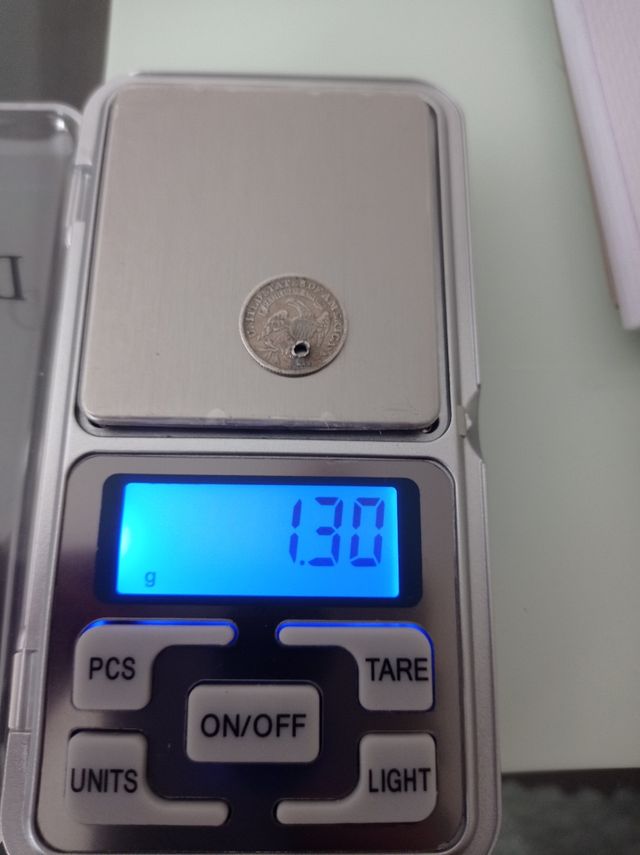 United States 5 cents, Half Dime Liberty with Hat