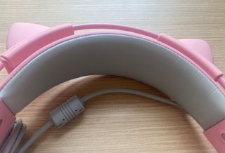 Cascos gaming con orejas de gato