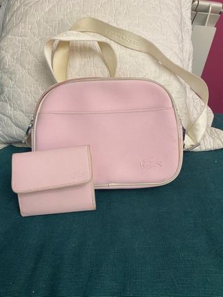 Bolso con monedero Lacoste
