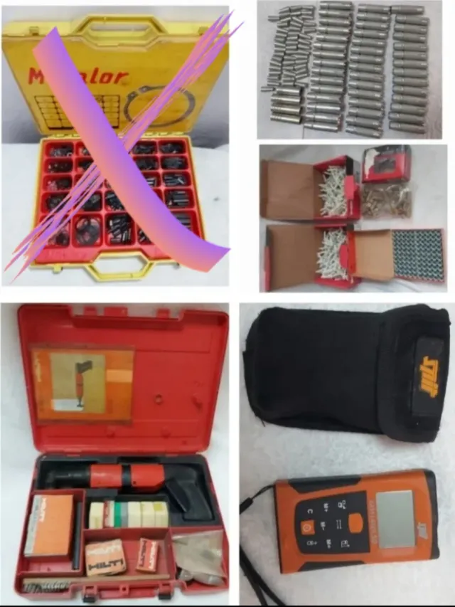 hilti dx 400b / laser spit 50/tacos manguitos