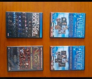 CONCIERTOS EN DVD EN DIRECTO A 6 EUROS LA UNIDAD