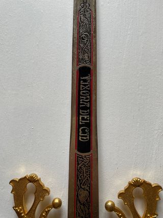 Espada Tizona del Cid boda