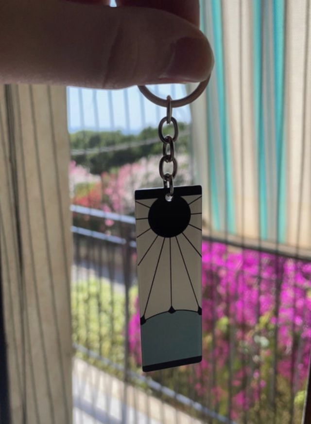 Portachiavi anime manga demon slayer tanjiro