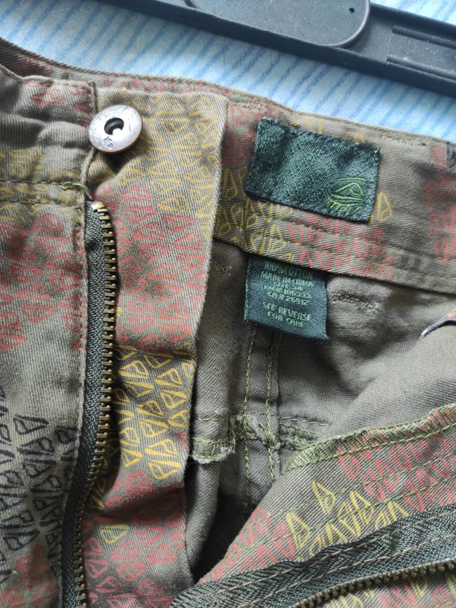 PANTALÓN CARGO REEF TALLA 46 CM CINTURA