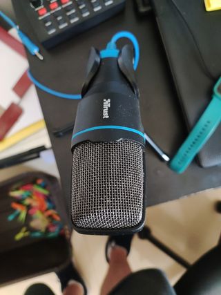 Microfono para PC, podcast, juegos... Trust