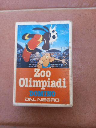 Carte da gioco vintage Zoo Olimpiadi - anno 1979.