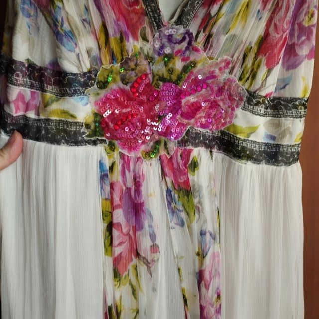 vestido fiesta René Derhy