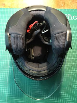 Casco moto jet