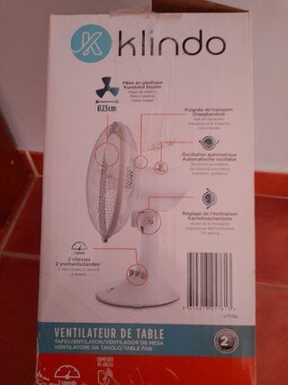 Ventilador pequeño.