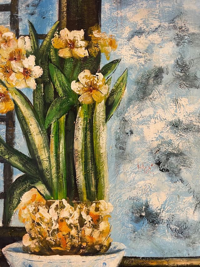 Quadro dipinto olio su tela vintage quadri dipinti