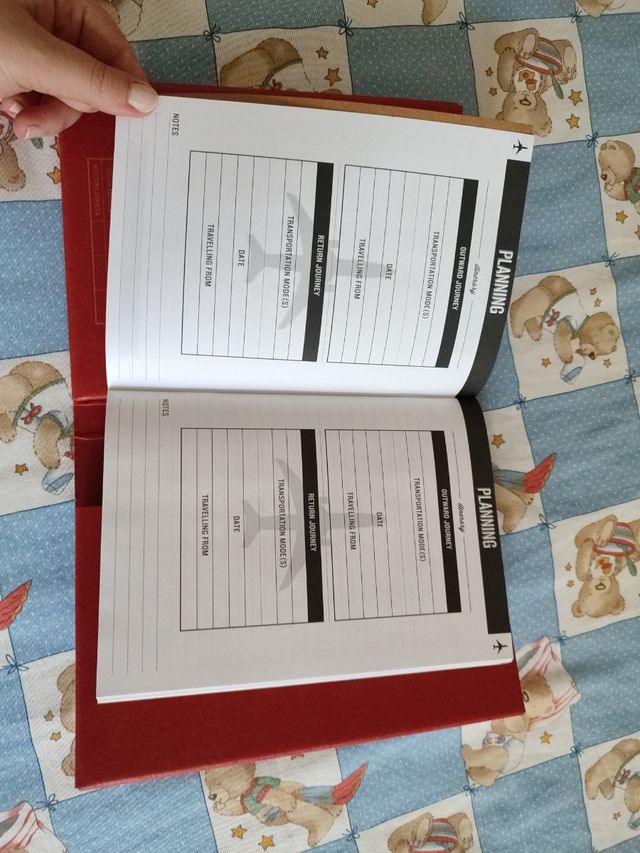 Agenda/diario di viaggio Travelgue