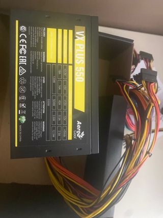Fuente Alimentación Aero Cool VX PLUS 550