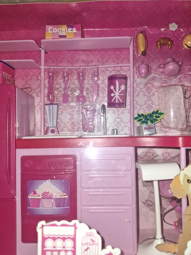 Muñeca Morgan Cocina