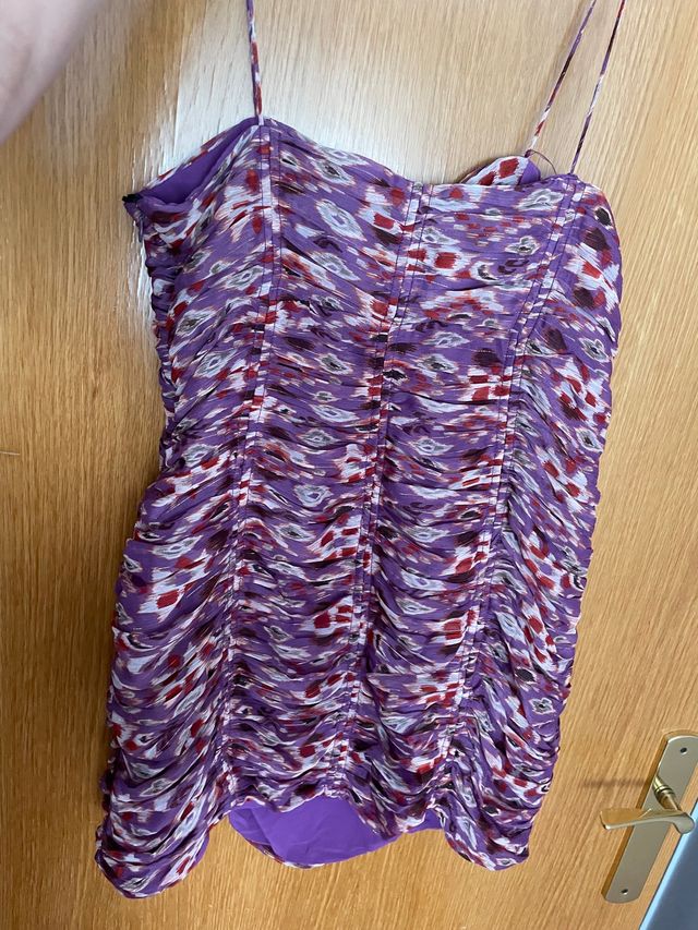 Vestido gasa Zara tM