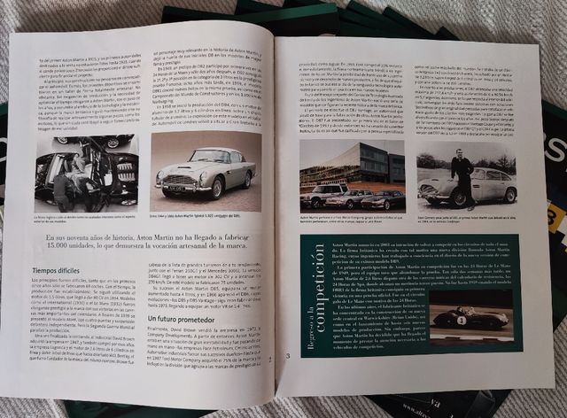 Dream Cars, ALTAYA, 9 modelli con manuali