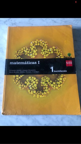Libros 1 Bachiller física química, matemat, filodo