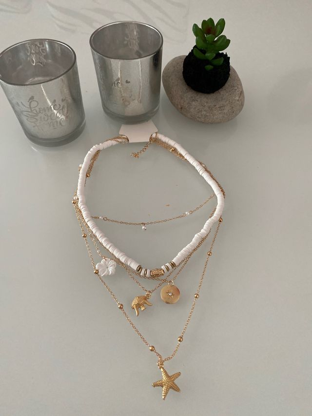 Collar Gargantilla colgante