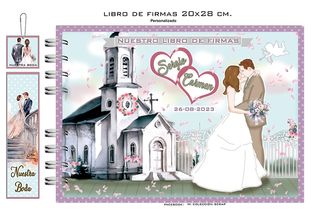 Matrimoni con libro autografato illustrato