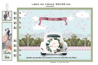 Matrimoni con libro autografato illustrato