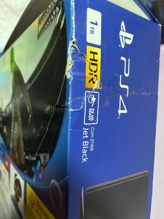 Caja ps4 slim SOLO CAJA