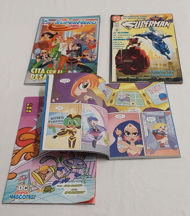 LOTE LIBROS📚 Colección DC Comic Superhéroes