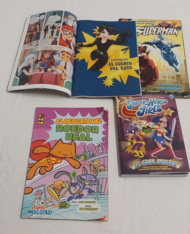 LOTE LIBROS📚 Colección DC Comic Superhéroes