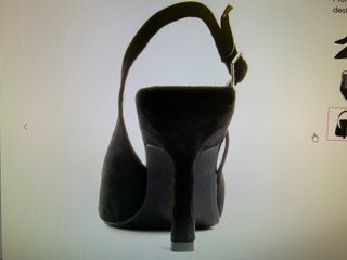 Zapatos de ante destalonados nº39