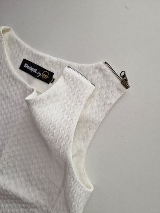 Camiseta blanca chica Desigual