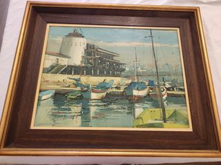 Cuadro pintor Vila Arimany