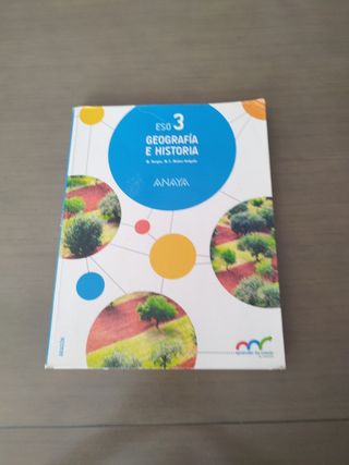 Libro geografia e historia 3°Eso