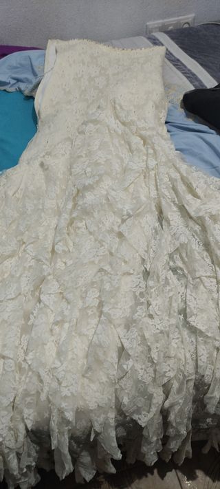 vestido de novia talla 40/ 42