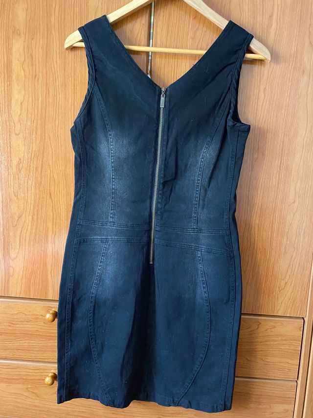 Vestido vaquero negro