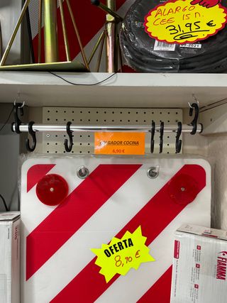 Colgador para avance, tienda cocina