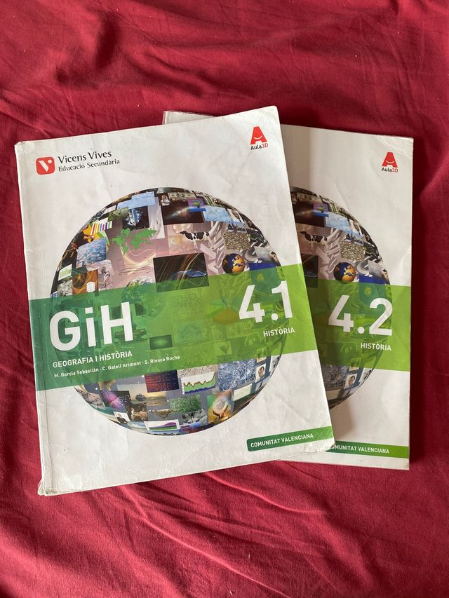 Libro de geografía i historia 4 eso