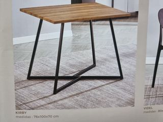 MESA COCINA CON 4 SILLAS