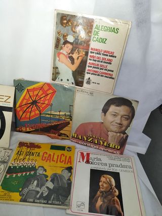 Lote de 14 vinilos antiguos