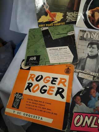 Lote de 14 vinilos antiguos