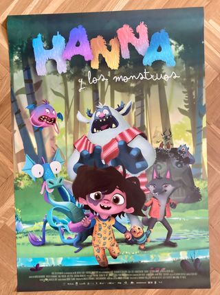 Poster Cine Hanna y los monstruos