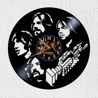 Reloj de Disco de Vinilo Pink Floyd Banda Rock