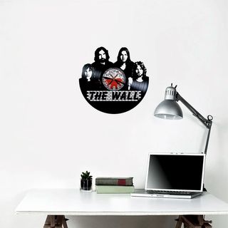 Reloj de Disco de Vinilo Pink Floyd Banda Rock